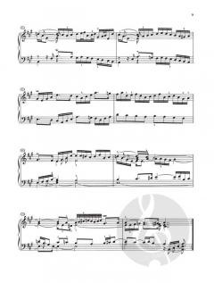 Englische Suiten BWV 806-811 von Johann Sebastian Bach 