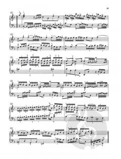 Englische Suiten Nr. 4-6 BWV 809-811 von Johann Sebastian Bach 