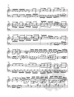 Englische Suiten Nr. 4-6 BWV 809-811 von Johann Sebastian Bach 