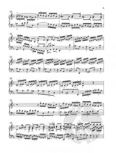 Englische Suiten Nr. 4-6 BWV 809-811 von Johann Sebastian Bach 