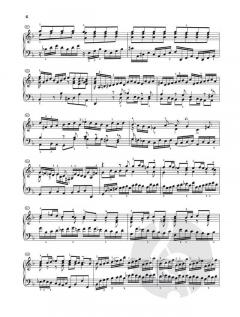 Englische Suiten Nr. 4-6 BWV 809-811 von Johann Sebastian Bach 