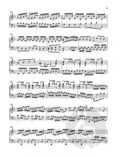 Englische Suiten Nr. 4-6 BWV 809-811 von Johann Sebastian Bach 