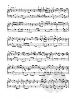 Variationen für Klavier von Wolfgang Amadeus Mozart im Alle Noten Shop kaufen - HN116