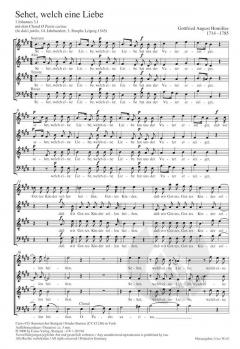 Sehet, welch eine Liebe (Gottfried August Homilius) 