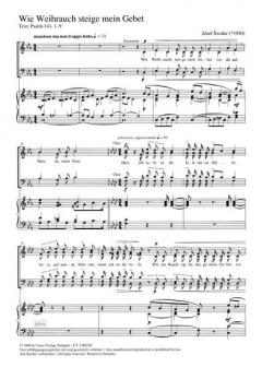 Wie Weihrauch steige mein Gebet (Józef Swider) 
