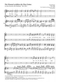 Die Himmel erzählen die Ehre Gottes (Joseph Haydn) 