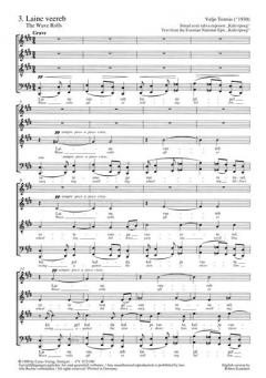 Laine veereb (Wellen rollen) (Veljo Tormis) 