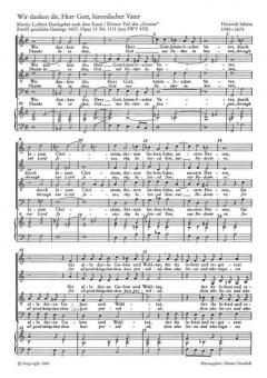 Wir danken dir, Herr Gott (Heinrich Schütz) 