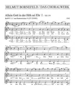 Allein Gott in der Höh sei Ehr (Helmut Bornefeld) 