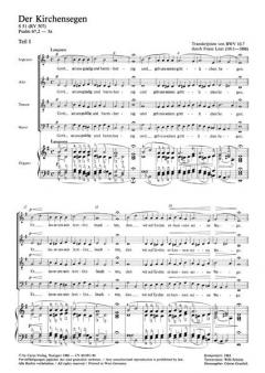 Der Kirchensegen e-Moll S 51 (1863) (Georg Philipp Telemann) 