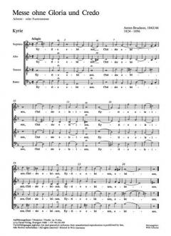 Messe ohne Gloria und Credo in d (Anton Bruckner) 