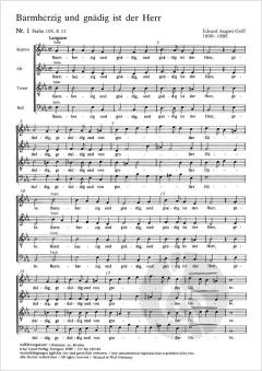 Barmherzig und gnädig ist der Herr (Eduard August Grell) 