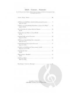 Tänze, Auswahl von Franz Schubert 