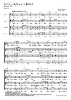 Herr, erhör mein Gebet 