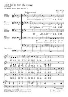 Man That Is Born Of A Woman (Henry Purcell) 