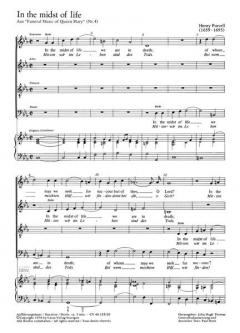 In The Midst Of Life (Henry Purcell) 
