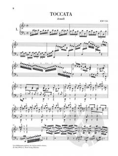 Toccaten BWV 910-916 von Johann Sebastian Bach 