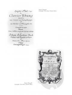 Italienisches Konzert, Französische Ouverture, Vier Duette, Goldberg-Variationen von Johann Sebastian Bach 