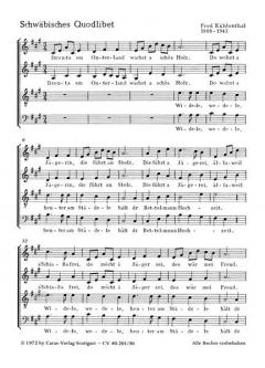 Schwäbisches Quodlibet (Fred Kühlenthal) 