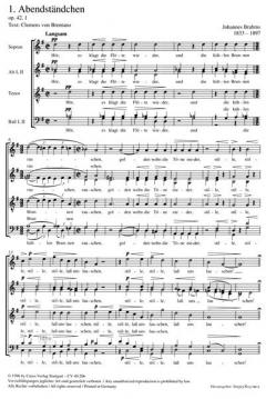 Abendständchen (Johannes Brahms) 