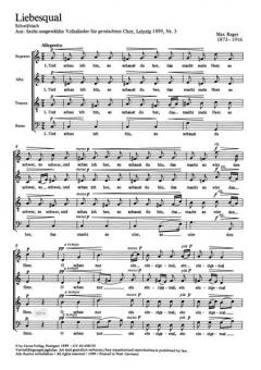 Liebesqual (Max Reger) 
