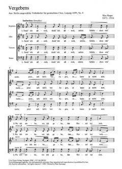 Vergebens (Max Reger) 