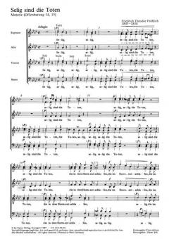 Selig sind die Toten (Friedrich Theodor Fröhlich) 