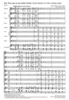 Der Tod, das ist die kühle Nacht (Peter Cornelius) 