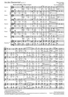 An den Sturmwind (Peter Cornelius) 