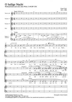 O heilige Nacht (Franz Liszt) 
