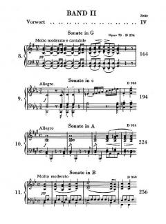 Klaviersonaten Band 2 von Franz Schubert im Alle Noten Shop kaufen - HN148