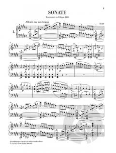 Klaviersonaten Band 3 von Franz Schubert im Alle Noten Shop kaufen - HN151