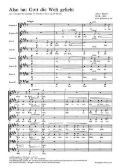 Also hat Gott die Welt geliebt (Albert Becker) 