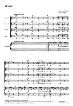 Motetto - Salve, o Vergine Maria (Gioachino Rossini) 