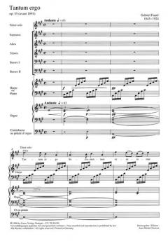 Tantum ergo in A-Dur op. 55 (Gabriel Fauré) 