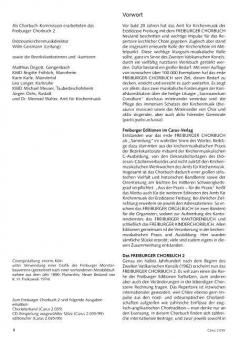 Freiburger Chorbuch 2 