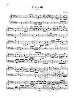 Das Wohltemperierte Klavier Teil 2 von Johann Sebastian Bach im Alle Noten Shop kaufen - HN16