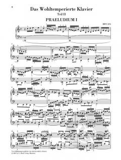 Das Wohltemperierte Klavier Teil 2 von Johann Sebastian Bach im Alle Noten Shop kaufen - HN16