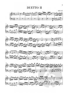 4 Duette BWV 802-805 von Johann Sebastian Bach 