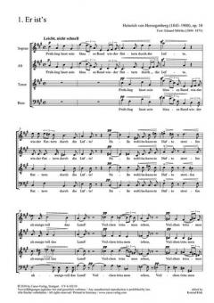 6 Lieder op. 10 von Heinrich von Herzogenberg (Download) 