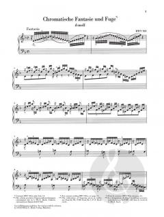 Chromatische Fantasie und Fuge d-Moll von Johann Sebastian Bach 