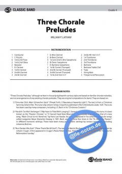 Three Chorale Preludes (William P. Latham) 
