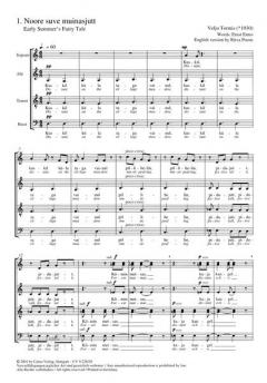 Kaks laulu Ernst Enno sonadele / Zwei Lieder nach Ernst Enno (Veljo Tormis) 