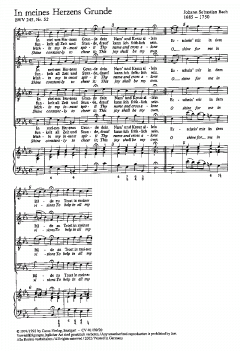 Durch dein Gefängnis; In meines Herzens Grunde (J.S. Bach) 