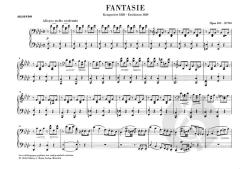 Fantasie f-moll op. 103 D 940 von Franz Schubert 