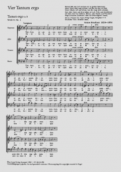 Vier Tantum-ergo-Vertonungen (Anton Bruckner) 
