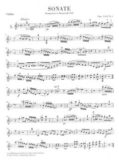 6 Sonaten op. 10 (b) von Carl Maria von Weber für Klavier und Violine im Alle Noten Shop kaufen