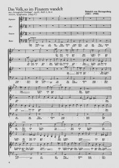 Liturgische Gesänge von Heinrich von Herzogenberg (Download) 