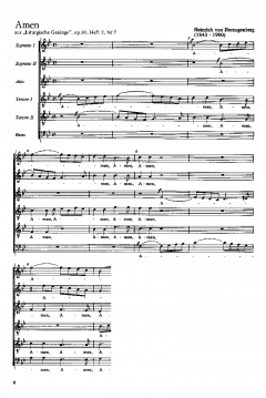 Liturgische Gesänge von Heinrich von Herzogenberg (Download) 