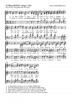 Vier Chorsätze von Kühlenthal (Fred Kühlenthal) 